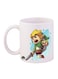 Anime The Legend Of Zelda Printed Mug White/Green/Yellow