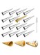 Pcs Standing Cone Shape Cream Horn Molds, Stainless Steel DIY Baking Cones Mold