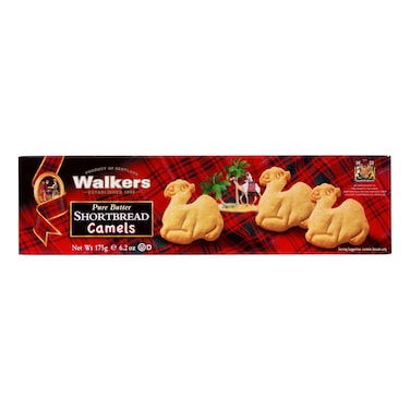 Walker's Camel Shortbread Biscuit, 175g