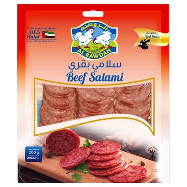 Al Rawdah Beef Salami, 200g