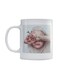 Ceramic Printed Mug White/Blue/Pink