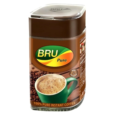 Bru Optima Pure Instant Coffee Bottle, 100g