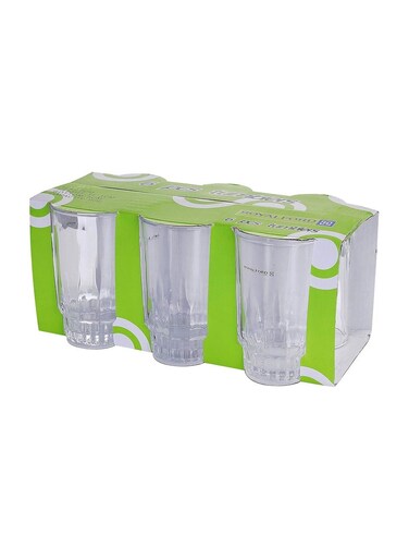 6pcs Glass Tumbler Set 266ml- RF1385