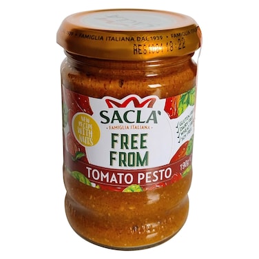 Sacla Free from Tomato Pesto, 190g