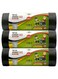 tru Garbage Bags Compact Roll Black 75x103cm - Pack of 3