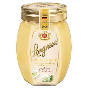 Langnese Mild and Creamy White Honey, 500g