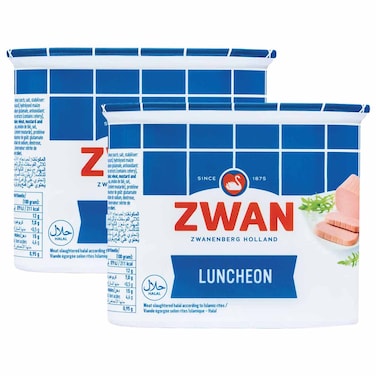 Zwan Luncheon Meat, 340g, Pack of 2