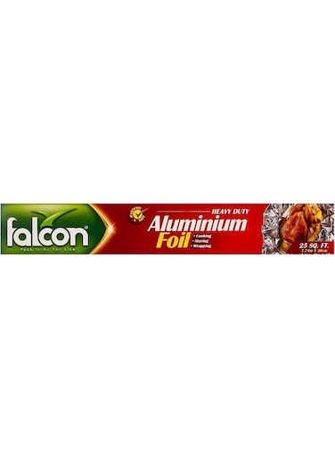 Falcon Aluminum Foil - 25 Sq.Ft Silver