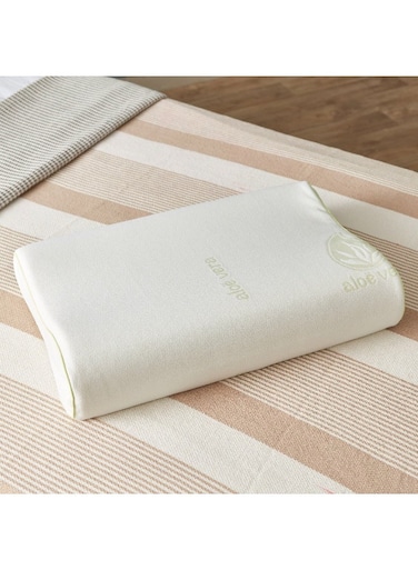 Box Aloe Vera Cervical Support Memory Foam Pillow