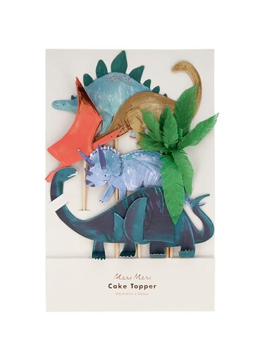 Meri Meri Dinosaur Kingdom Cake Toppers