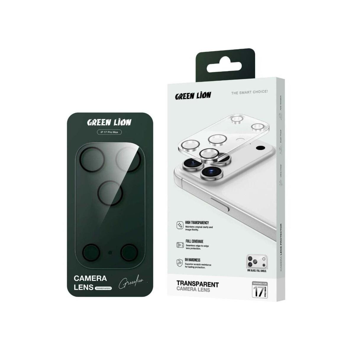غرين ليون Green Lion iPhone 17 Pro Max Lens Protector