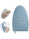 Garment Steamer Ironing Glove, Steamer Mitt Handheld Ironing Board with Finger Loop, Heat Resistant Gloves Ironing Gloves for Clothes Steamer Anti Steam Glove, Garment Steamer Accessories, Blue