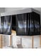 Bunk Bed Canopy Bed Curtains,Dustproof Ventilation Blackout Cloth Bed Canopy, College Students Dorm Sleep Privacy Bed Blackout Curtains 3 Panels (Night-1.15M*2M)
