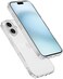 Muzz Crystal Clear Case for iPhone 16 Plus, Silicone, TPU Material, Ultra Thin, Transparent (iPhone 16 Plus)