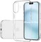 Muzz Crystal Clear Case for iPhone 16 Plus, Silicone, TPU Material, Ultra Thin, Transparent (iPhone 16 Plus)