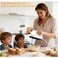 260W Electric Hand Mixer with 7 Speeds, Stainless Steel Beaters, Powerful Motor for Baking