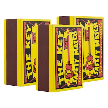 Solo The Key Safety Match Box 240 PCS Pack of 3