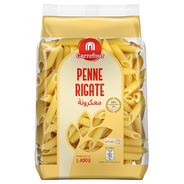 Carrefour Penne Rigate Pasta, 400g