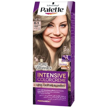 Palette Intensive Color Creme 8-1 Light Blonde Cendre