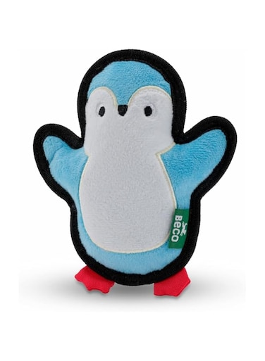 Beco Recycled Rough and Tough Penguin S-BLUE 13.5cm x 15cm x 4cm