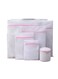 6Pcs Mesh Laundry Bags for Delicates with Premium Zipper, Travel Storage Organize Bag, Clothing Washing Bags for Laundry, Blouse, Bra, Hosiery, Stocking, Underwear, Lingerie