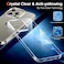 Muzz IPhone 16 Pro Case (6.3 Inch), Transparent, Anti-Scratch, Anti-Yellowing, Shockproof, Crystal Clear (iPhone 15 Pro Max)