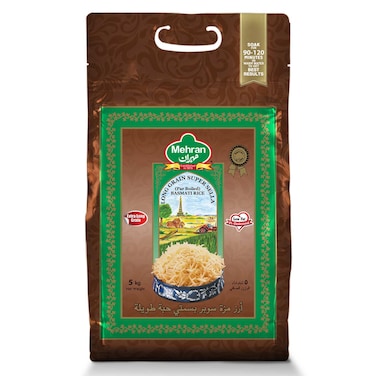 Mehran Long Grain Super Sella Basmati Rice 5kg