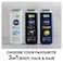 NIVEA MEN 3in1 Shower Gel Body Wash Active Clean Charcoal Woody Scent 500ml