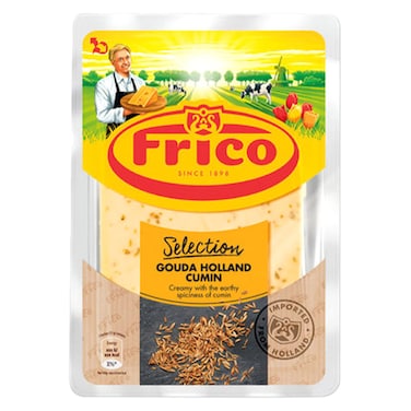 Frico Selection Cumin Gouda Cheese Slice, 150g