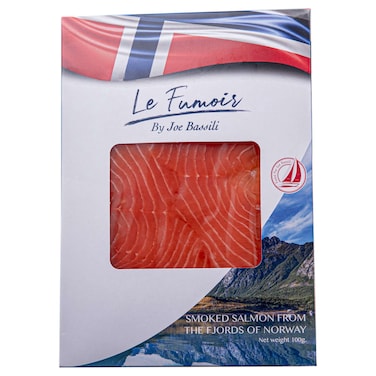 Le Fumoir Norwegian Smoked Salmon Fish, 100g