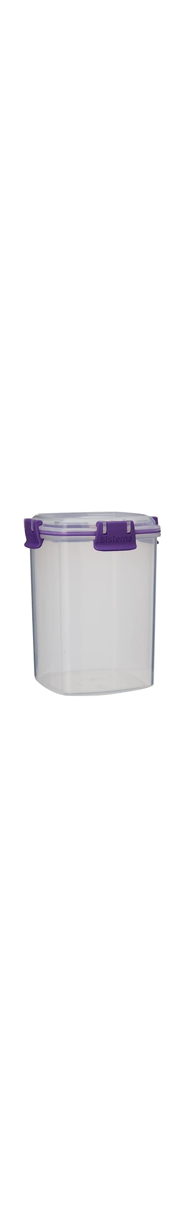 Sistema 61332 Klip It Accents Er Storage Container, 900 ml - Assorted Colours