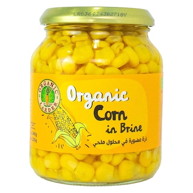 أورغانيك لاردر ذرة حلوة في محلول ملحي، 340 غرام