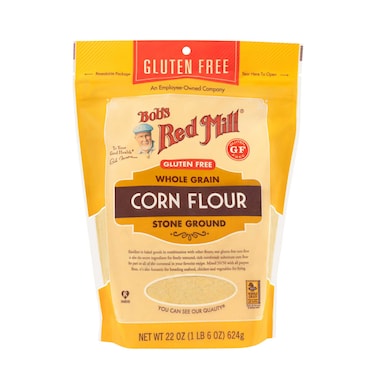 Bob's Red Mill Gluten Free Whole Grain Corn Flour, 624g
