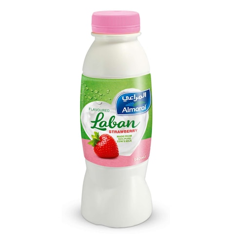 Almarai Strawberry Flavoured Laban, 340ml