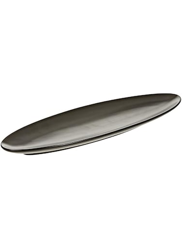 Verona 16 inch Oval Plate,Black