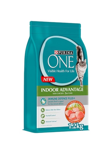 Purina One&reg; Indoor Advantage with Chicken (1+ Years) 1.2KG