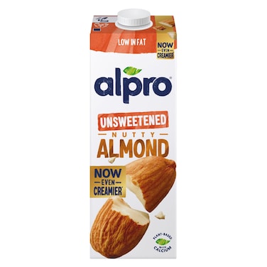 Alpro Almond Unsweetened Drink, 1L