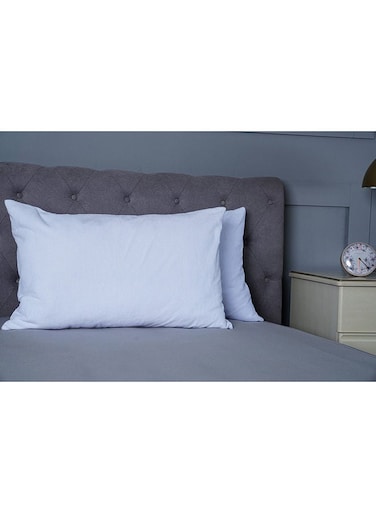 Home Coral Fleece Waterproof Pillow Protector 50x75cm-White