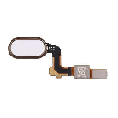 For OPPO A57 Fingerprint Sensor Flex Cable &ndash; Gold, For A57