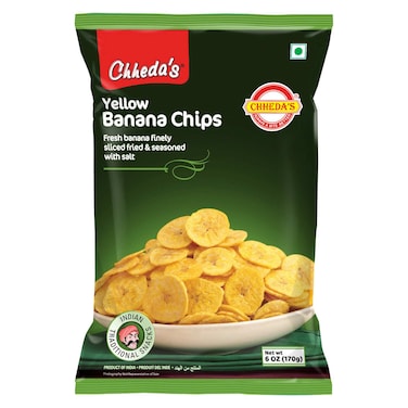 Chheda's Yellow Banana Chips, 170g