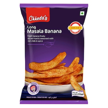 Chheda's Long Masala Banana Chips, 170g