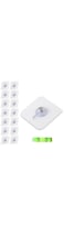 (15pcs)adhesive wall hooks,self sticking wall hooks ,Transparent wall hanger, adhesive holder clear, waterproof picture hangers