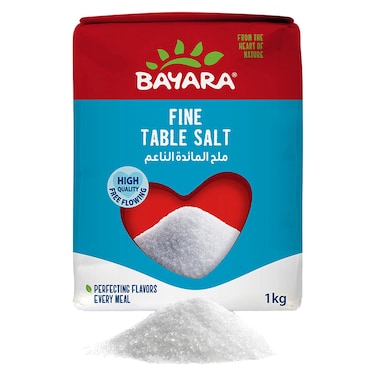 Bayara Fine Table Salt, 1kg
