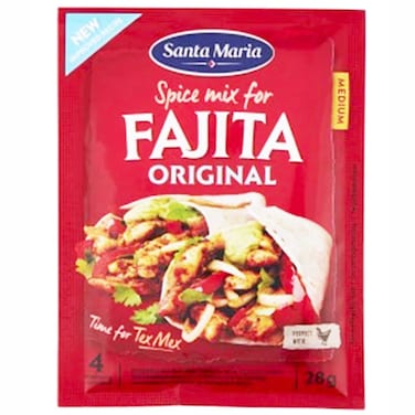 Santa Maria Original Fajita Medium Spice Mix 28g