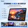 جهاز لوحي Telzeal P900 بشاشة HD مقاس 9 بوصات، وذاكرة وصول عشوائي (RAM) سعة 12 جيجابايت، وذاكرة تخزين داخلية سعة 512 جيجابايت، ونظام Android 14، ودعم شريحتين، وبطارية سعة 5000 مللي أمبير في الساعة، مع لوحة مفاتيح وماوس وقلم – لون فضي.