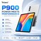 جهاز لوحي Telzeal P900 بشاشة HD مقاس 9 بوصات، وذاكرة وصول عشوائي (RAM) سعة 12 جيجابايت، وذاكرة تخزين داخلية سعة 512 جيجابايت، ونظام Android 14، ودعم شريحتين، وبطارية سعة 5000 مللي أمبير في الساعة، مع لوحة مفاتيح وماوس وقلم – لون فضي.