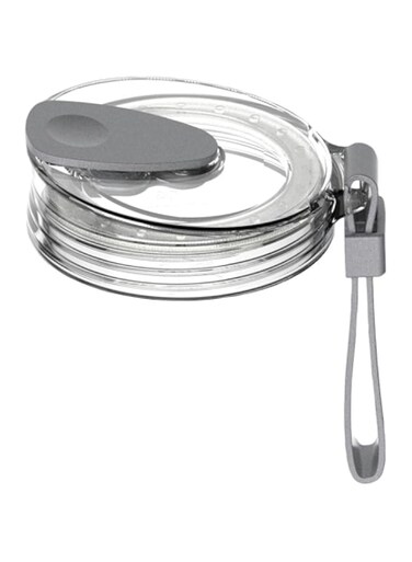 BlendJet 2 ORBITER Drinking Lid  Fully Rotatable Easy to Drink Cover w/Carrying Strap, Hygienic, Leak-Proof, One-hand Operation, Easy Clean, Compatible w/ 16oz &amp; 20oz Jar