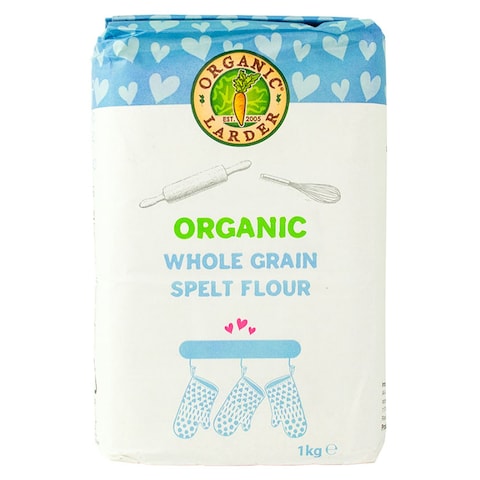 Organic Larder Whole Grain Spelt Flour, 1kg