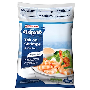 Americana Alsayyad Tail On Shrimps Medium, 400g
