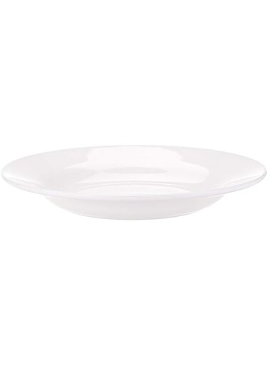 Servewell Melamine Horeca Rim Soup Plate-10" White 25.0 cm G_2405